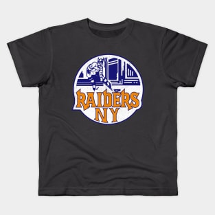 Defunct New York Raiders Hockey Kids T-Shirt